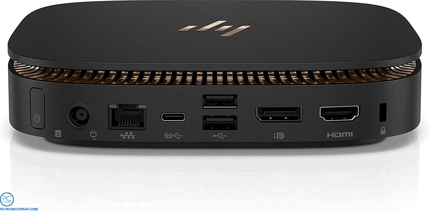 Hp Elite Slice - Processore Intel I7 Di 7° Gen - Ssd 240 GB - Ram 8 GB - Windows 10