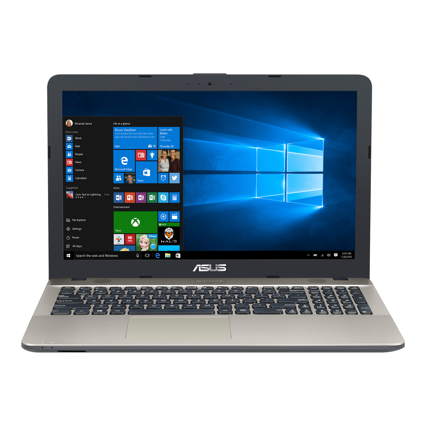 Asus X514u 15,6" - Processore I3 - Hard Disk 500 Gb - Ram 4 Gb -Webcam Si - Grado A