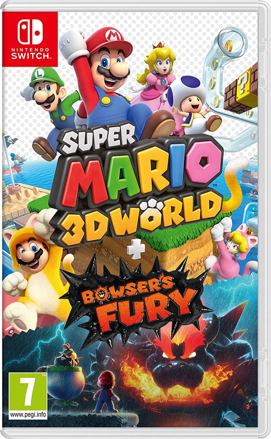 Super Mario Bros 3D World + Bowsers Fury - Gioco Usato